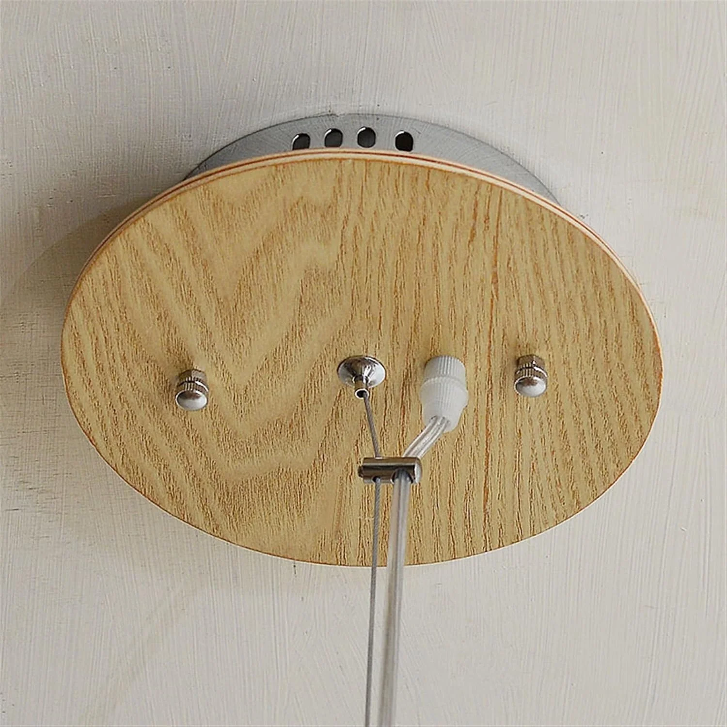 چراغ سقفی ZKSKOX مدل قاصدک، لوستر چوبی هنری، مناسب اتاق چای، اتاق غذاخوری و لامپ اتاق نشیمن