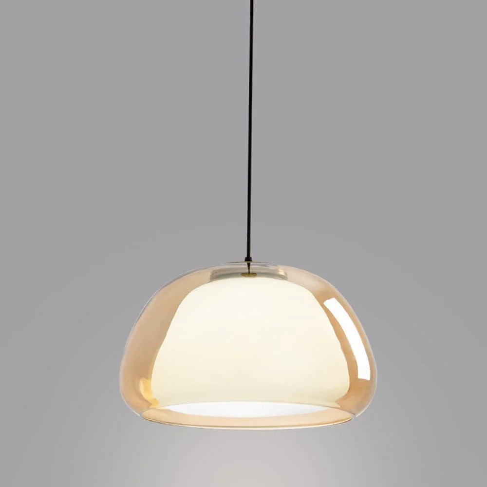 چراغ آویز شیشه ای مدرن HGFUUYT، تک لامپ، چراغ آویز سقفی خانگی، لوستر اتاق خواب به سبک نوردیک، چراغ آویز قابل تنظیم میز ناهارخوری داخلی