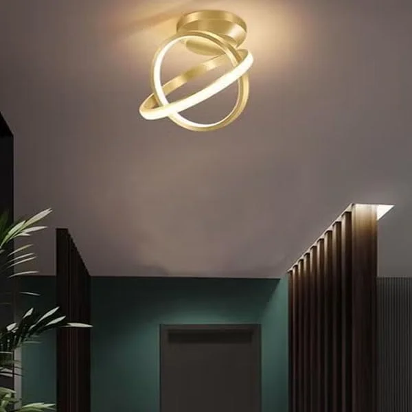 چراغ سقفی ال ای دی گرد هندسی مدرن و خلاقانه RAFFINE - چراغ سقفی مینیمالیستی آهن برای اتاق نشیمن، اتاق خواب، راهرو و بالکن چراغ سقفی ال ای دی گرد هندسی مدرن و خلاقانه RAFFINE - چراغ سقفی مینیمالیستی آهن برای اتاق نشیمن، اتاق خواب، راهرو و بالکن