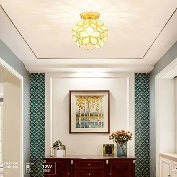 چراغ سقفی شیشه ای مدرن رافین – لوستر با آباژور گلدار مناسب اتاق خواب، نشیمن، راهرو و دکوراسیون داخلی منزل چراغ سقفی شیشه ای مدرن رافین – لوستر با آباژور گلدار مناسب اتاق خواب، نشیمن، راهرو و دکوراسیون داخلی منزل