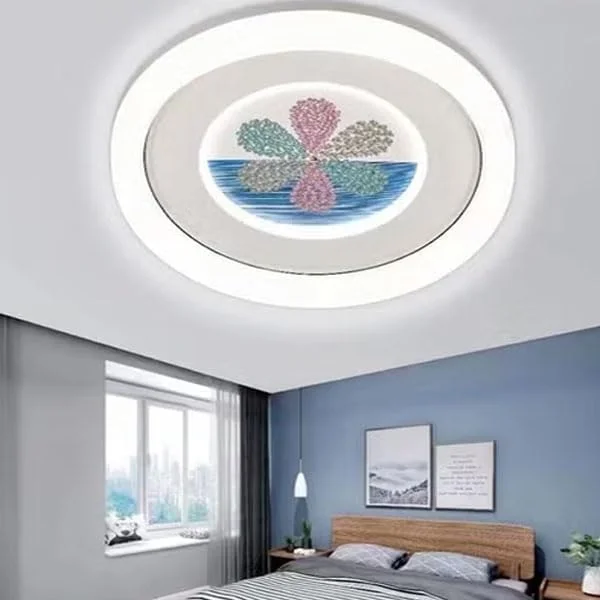 چراغ سقفی LED با طرح گل مدرن رافین - چراغ سقفی تزئینی برای اتاق کودک، اتاق خواب یا اتاق نشیمن چراغ سقفی LED با طرح گل مدرن رافین - چراغ سقفی تزئینی برای اتاق کودک، اتاق خواب یا اتاق نشیمن