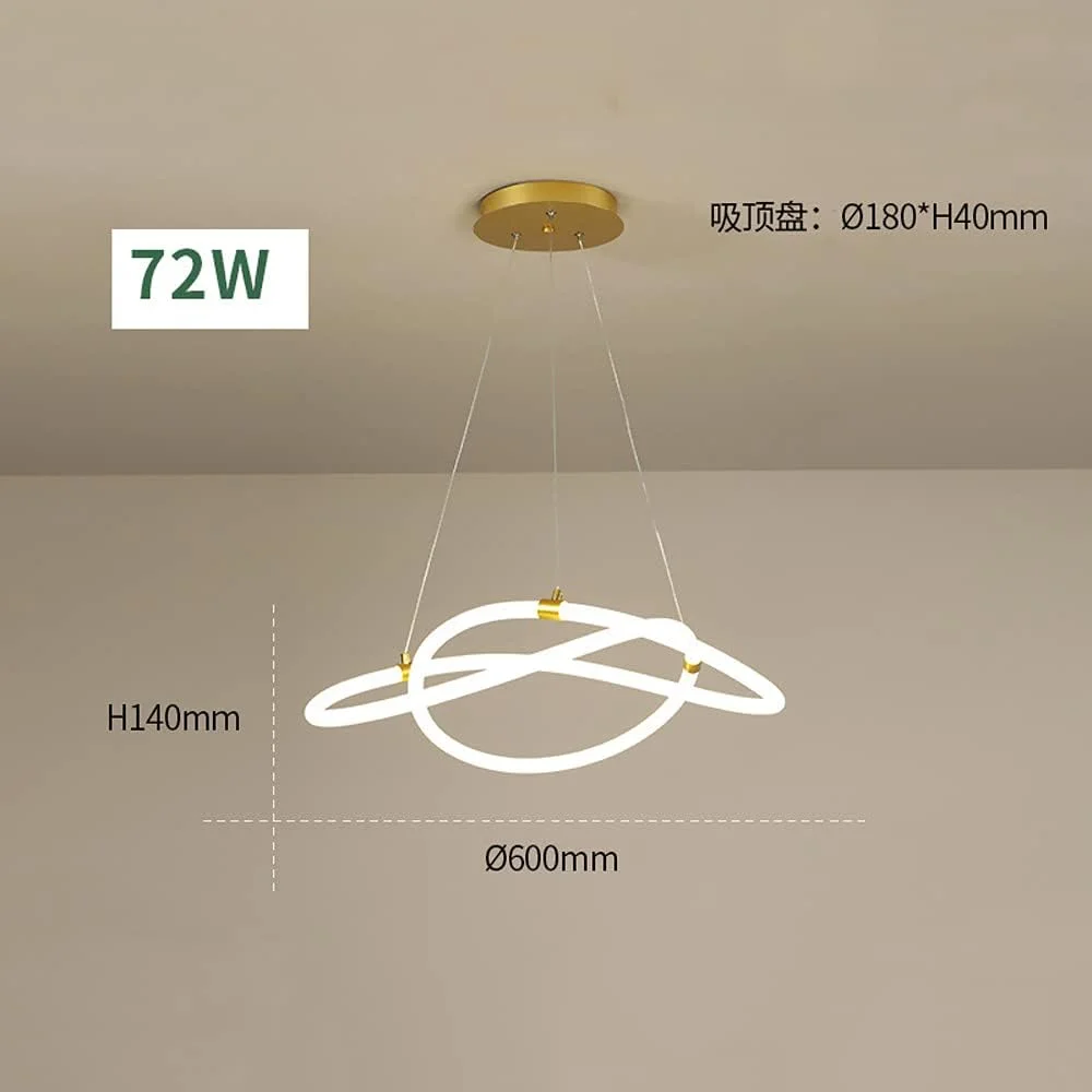 لوستر دیمر دار، لوسترهای مدرن LED، چراغ آویز حلقه ای 72 وات، چراغ سقفی، چراغ آویز خطی قابل تنظیم سازگار با اتاق نشیمن لوستر دیمر دار، لوسترهای مدرن LED، چراغ آویز حلقه ای 72 وات، چراغ سقفی، چراغ آویز خطی قابل تنظیم سازگار با اتاق نشیمن