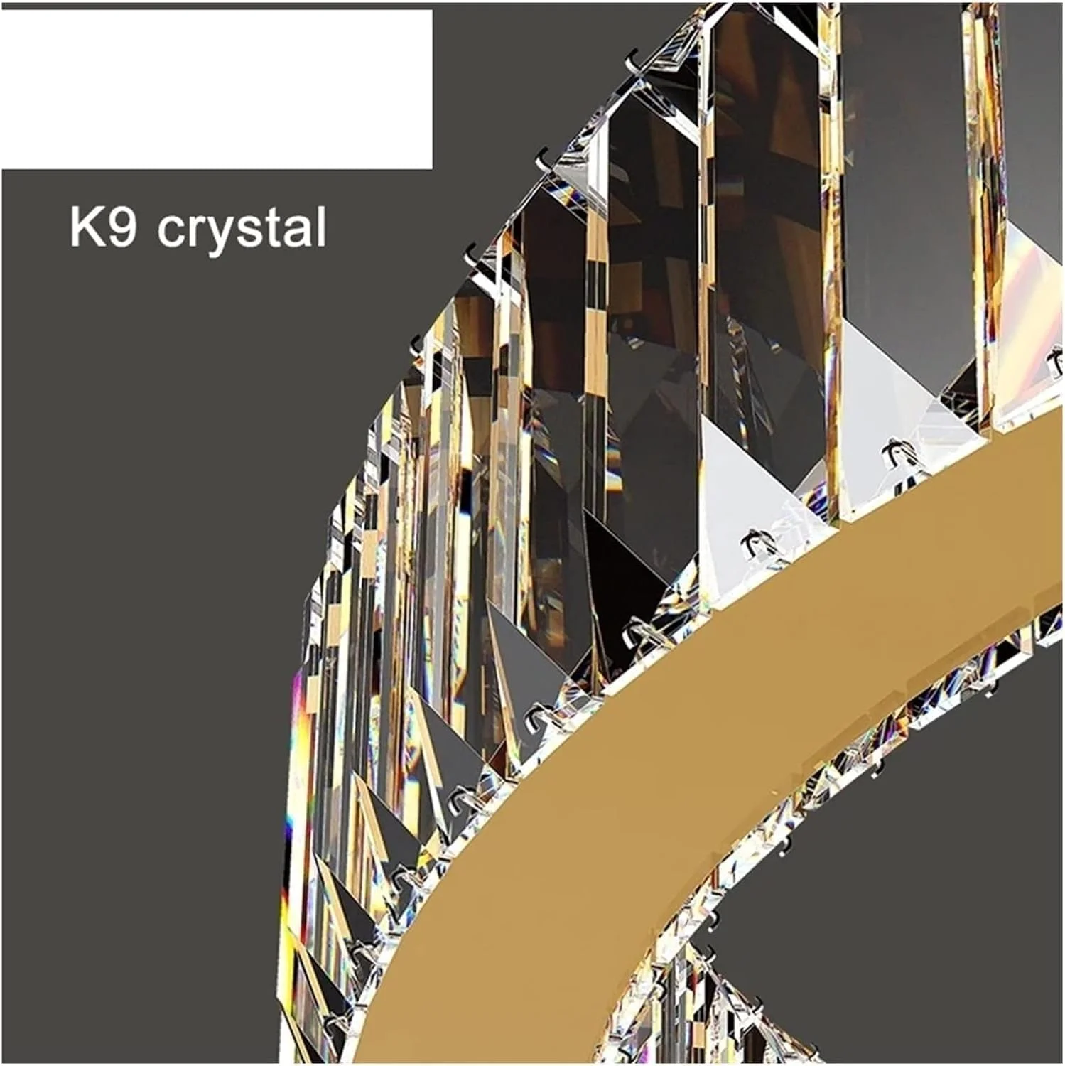 لوستر حلقه ای مدرن لوکس کریستالی، روشنایی راه پله LED، آویز بزرگ کریستالی، دکوراسیون منزل، لوستر لوستر حلقه ای مدرن لوکس کریستالی، روشنایی راه پله LED، آویز بزرگ کریستالی، دکوراسیون منزل، لوستر