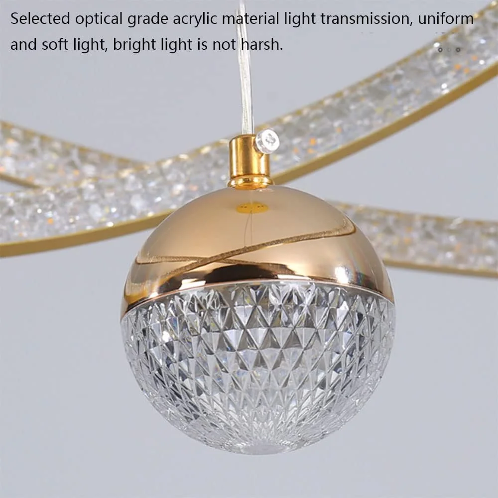 لوستر بزرگ دایره ای لوکس نوردی اتاق نشیمن، چراغ آویز ال ای دی حلقه ای ساده مدرن، چراغ آویز سقفی دوبلکس فروشگاه رستوران اتاق خواب، Li جالب