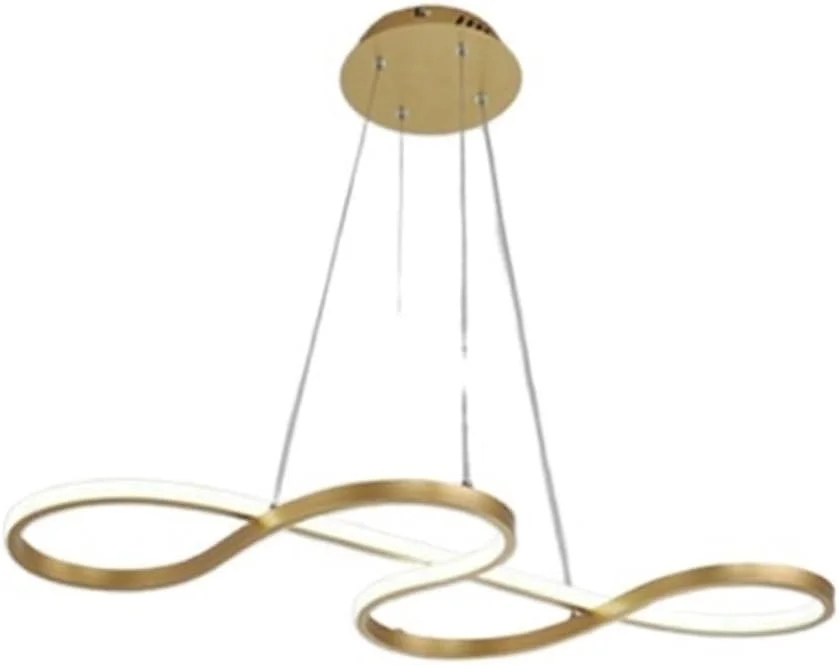 لوستر سقفی ZKSKOX LED برای اتاق نشیمن، میز ناهارخوری، اتاق خواب، آشپزخانه، لوفت (Hortel)