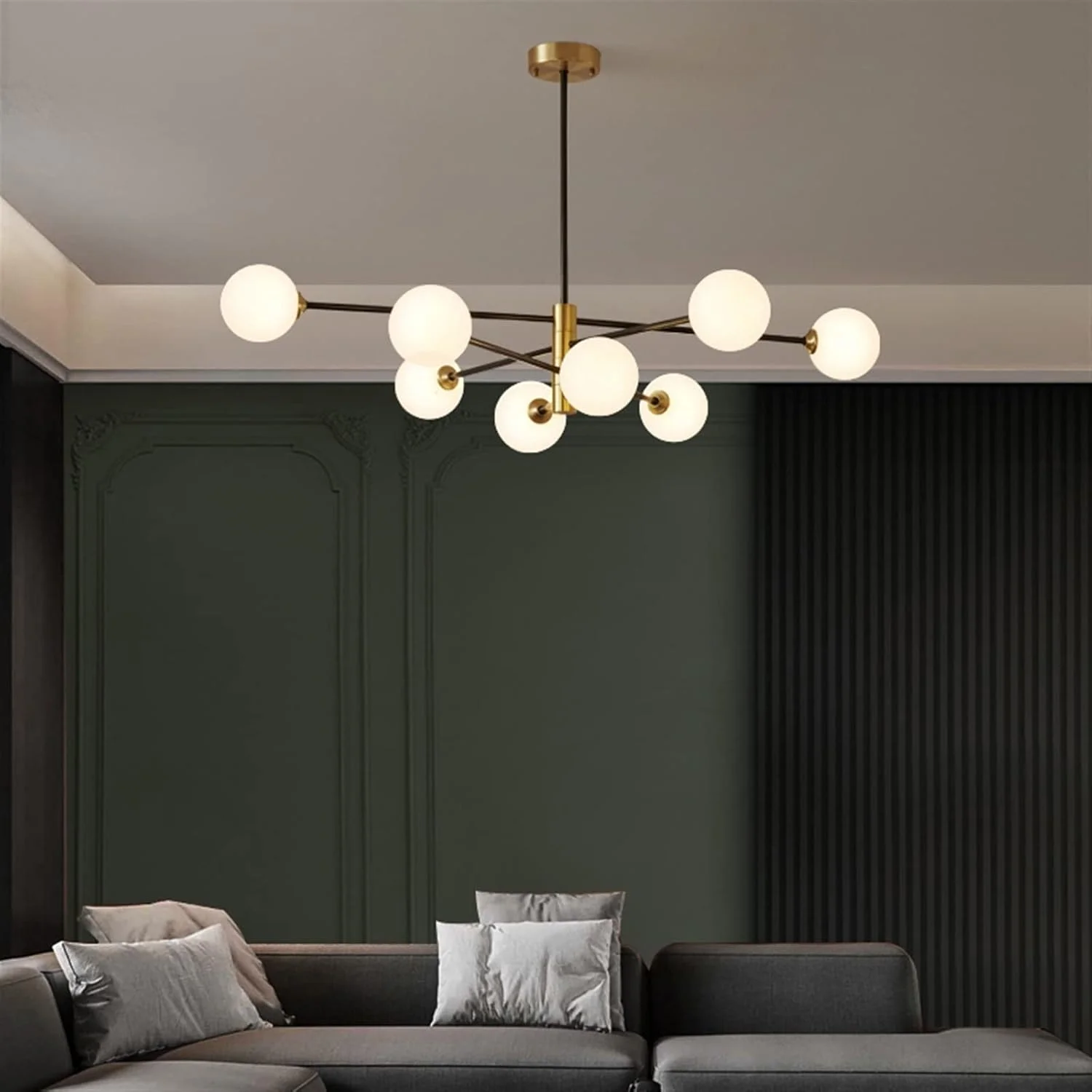 چراغ آویز YYVVBBF، لوسترهای مدرن مسی، روشنایی قاب طلایی، چراغ آویز سقفی برای اتاق نشیمن، اتاق غذاخوری، آشپزخانه، لوستر گوی شیشه ای чердак چراغ آویز YYVVBBF، لوسترهای مدرن مسی، روشنایی قاب طلایی، چراغ آویز سقفی برای اتاق نشیمن، اتاق غذاخوری، آشپزخانه، لوستر گوی شیشه ای чердак