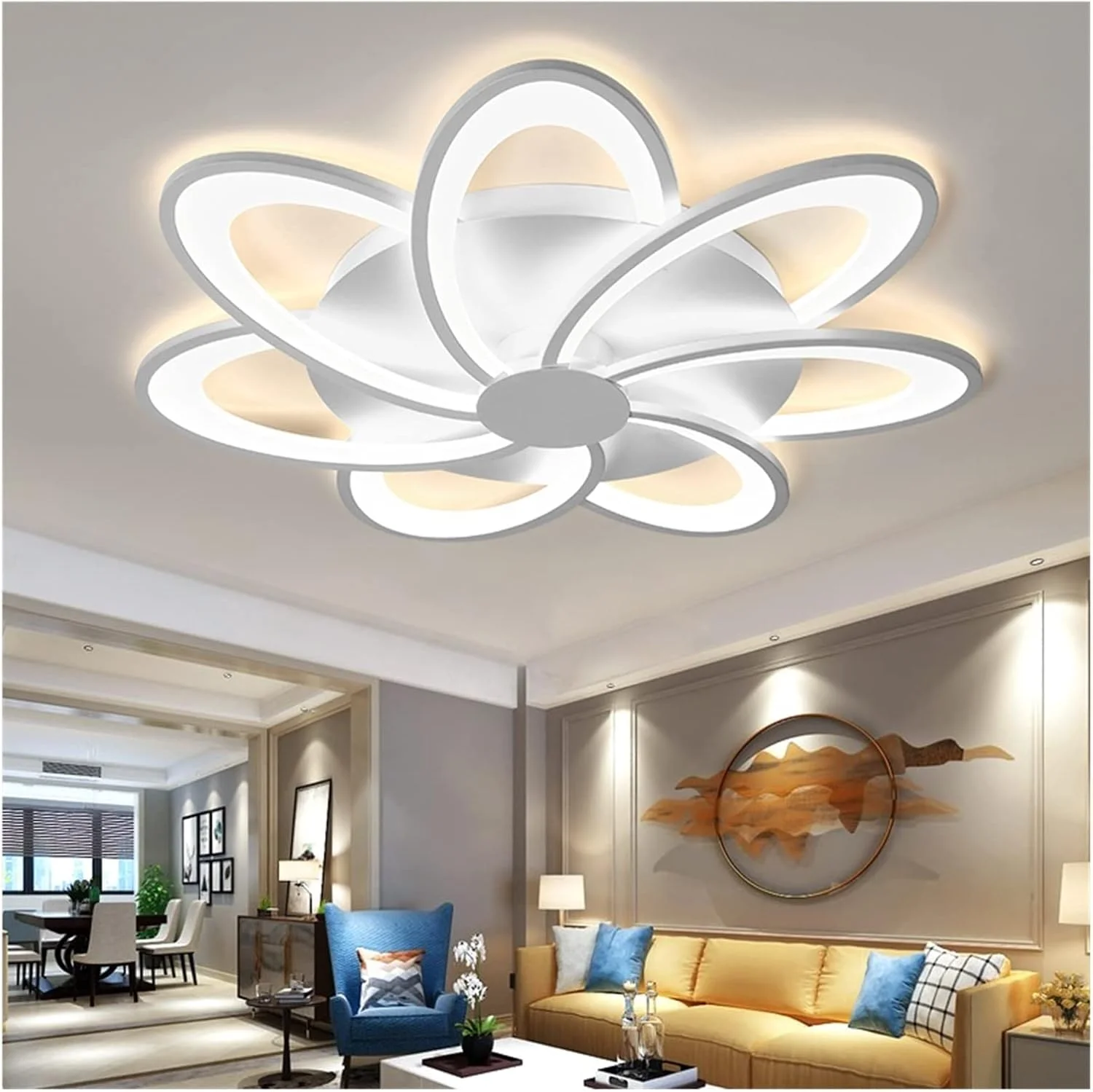 لوستر آویز YYVVBBF، چراغ اتاق نشیمن، لوستر کریستالی مدرن و ساده، لوستر تزئینی اتاق خواب و غذاخوری لوستر آویز YYVVBBF، چراغ اتاق نشیمن، لوستر کریستالی مدرن و ساده، لوستر تزئینی اتاق خواب و غذاخوری