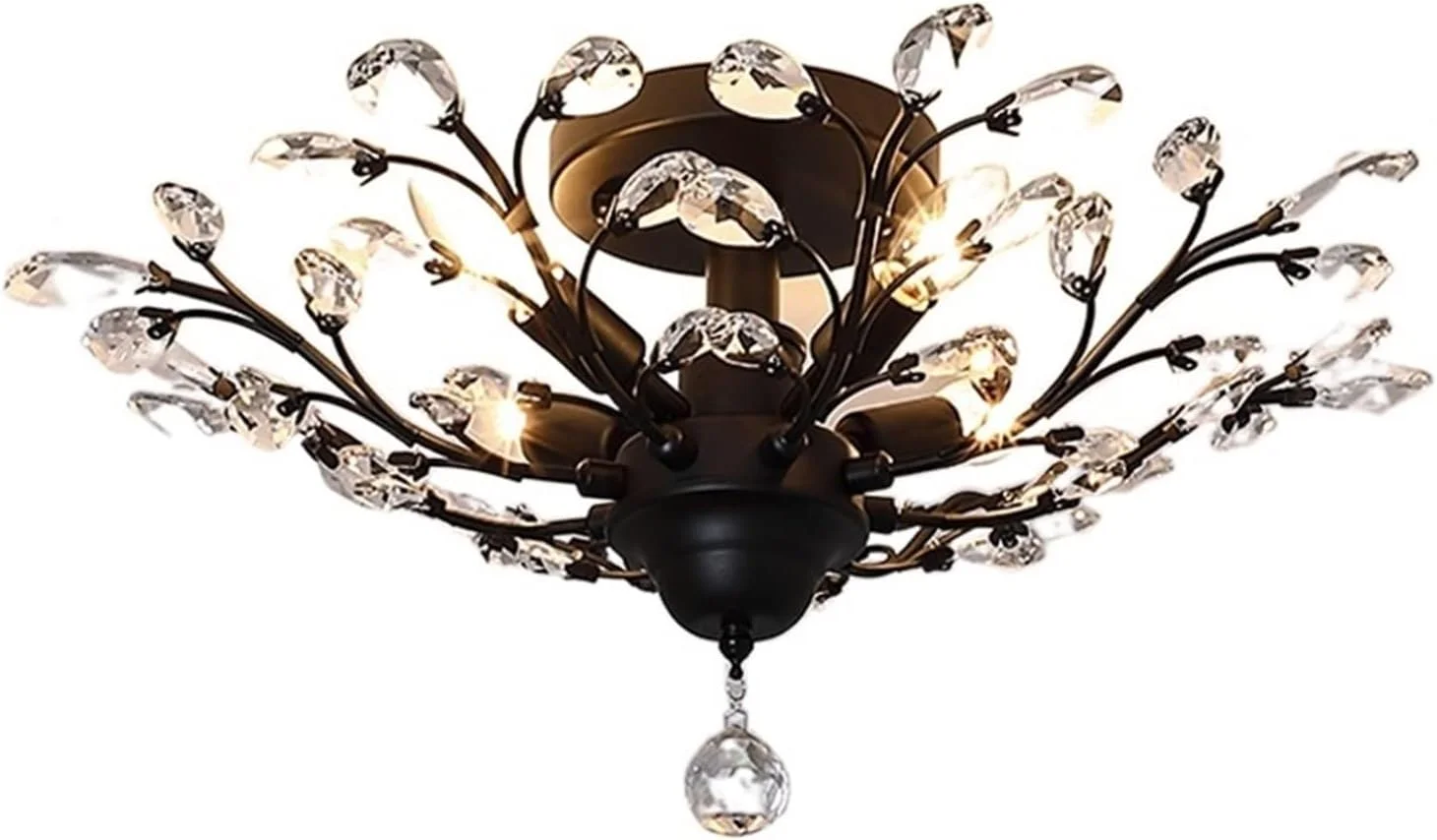 لوستر سقفی YYVVBBF، روشنایی داخلی، لوستر سقفی اتاق نشیمن، اتاق خواب، چراغ آشپزخانه (Hortel)