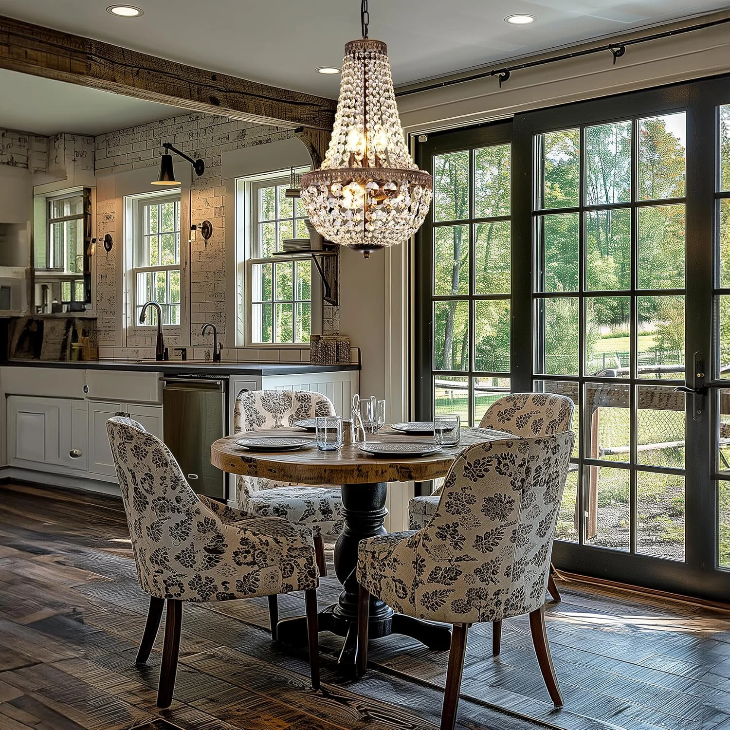 لوستر کریستالی 6 شاخه ولمت، سبک فرانسوی امپراتوری، 33 سانتیمتر، روشنایی لوسترهای خانهروستایی، رنگ برنز عتیقه، چراغ آویز سقفی قابل تنظیم برای اتاق ناهارخوری، اتاق نشیمن، اتاق خواب، حمام، سرسرا لوستر کریستالی 6 شاخه ولمت، سبک فرانسوی امپراتوری، 33 سانتیمتر، روشنایی لوسترهای خانهروستایی، رنگ برنز عتیقه، چراغ آویز سقفی قابل تنظیم برای اتاق ناهارخوری، اتاق نشیمن، اتاق خواب، حمام، سرسرا