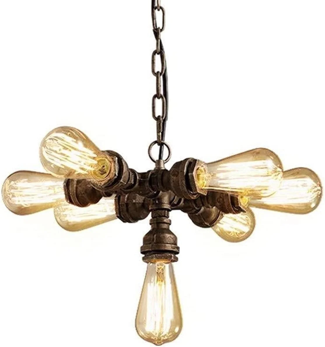 چراغ آویز آهن صنعتی وینتیج مناسب اتاق نشیمن، بار، کلوپ، رستوران، کافه، چراغ های لوفت رترو، لوستر، چراغ جلو لوله آب چراغ آویز آهن صنعتی وینتیج مناسب اتاق نشیمن، بار، کلوپ، رستوران، کافه، چراغ های لوفت رترو، لوستر، چراغ جلو لوله آب