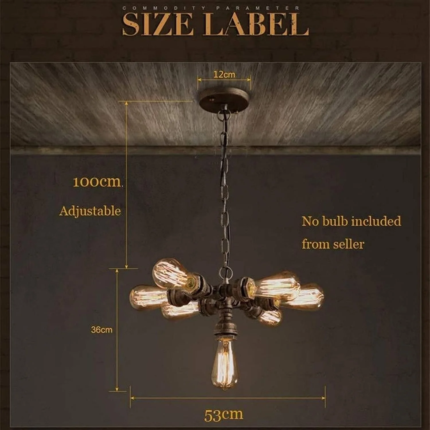 چراغ آویز آهن صنعتی وینتیج مناسب اتاق نشیمن، بار، کلوپ، رستوران، کافه، چراغ های لوفت رترو، لوستر، چراغ جلو لوله آب چراغ آویز آهن صنعتی وینتیج مناسب اتاق نشیمن، بار، کلوپ، رستوران، کافه، چراغ های لوفت رترو، لوستر، چراغ جلو لوله آب