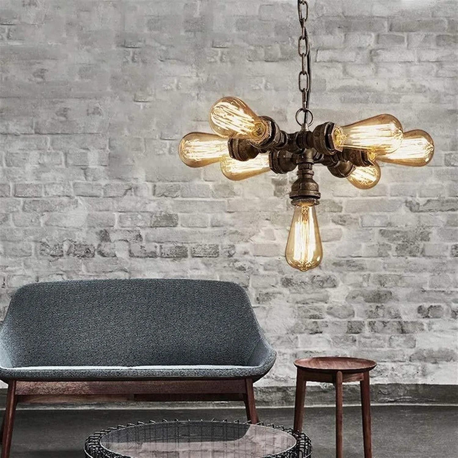 چراغ آویز آهن صنعتی وینتیج مناسب اتاق نشیمن، بار، کلوپ، رستوران، کافه، چراغ های لوفت رترو، لوستر، چراغ جلو لوله آب چراغ آویز آهن صنعتی وینتیج مناسب اتاق نشیمن، بار، کلوپ، رستوران، کافه، چراغ های لوفت رترو، لوستر، چراغ جلو لوله آب