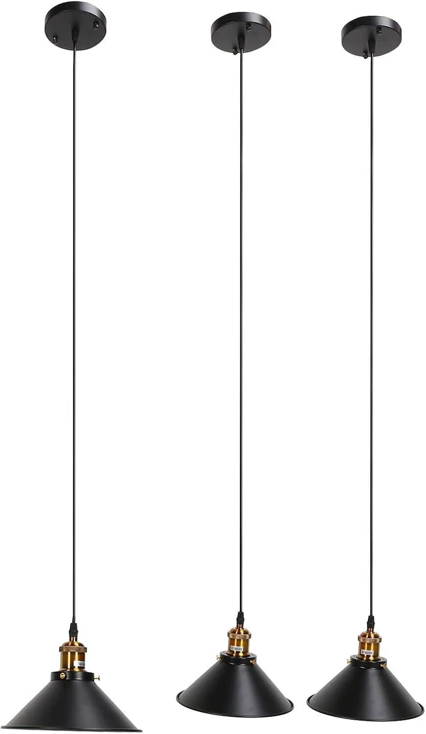 چراغ سقفی آهنی مشکی ViaGasaFamido، ست 3 عددی چراغ های سقفی، آویز روستایی، راهروی E27 آهنی فرفورژه برای اتاق غذاخوری و چراغ های میانی چراغ سقفی آهنی مشکی ViaGasaFamido، ست 3 عددی چراغ های سقفی، آویز روستایی، راهروی E27 آهنی فرفورژه برای اتاق غذاخوری و چراغ های میانی