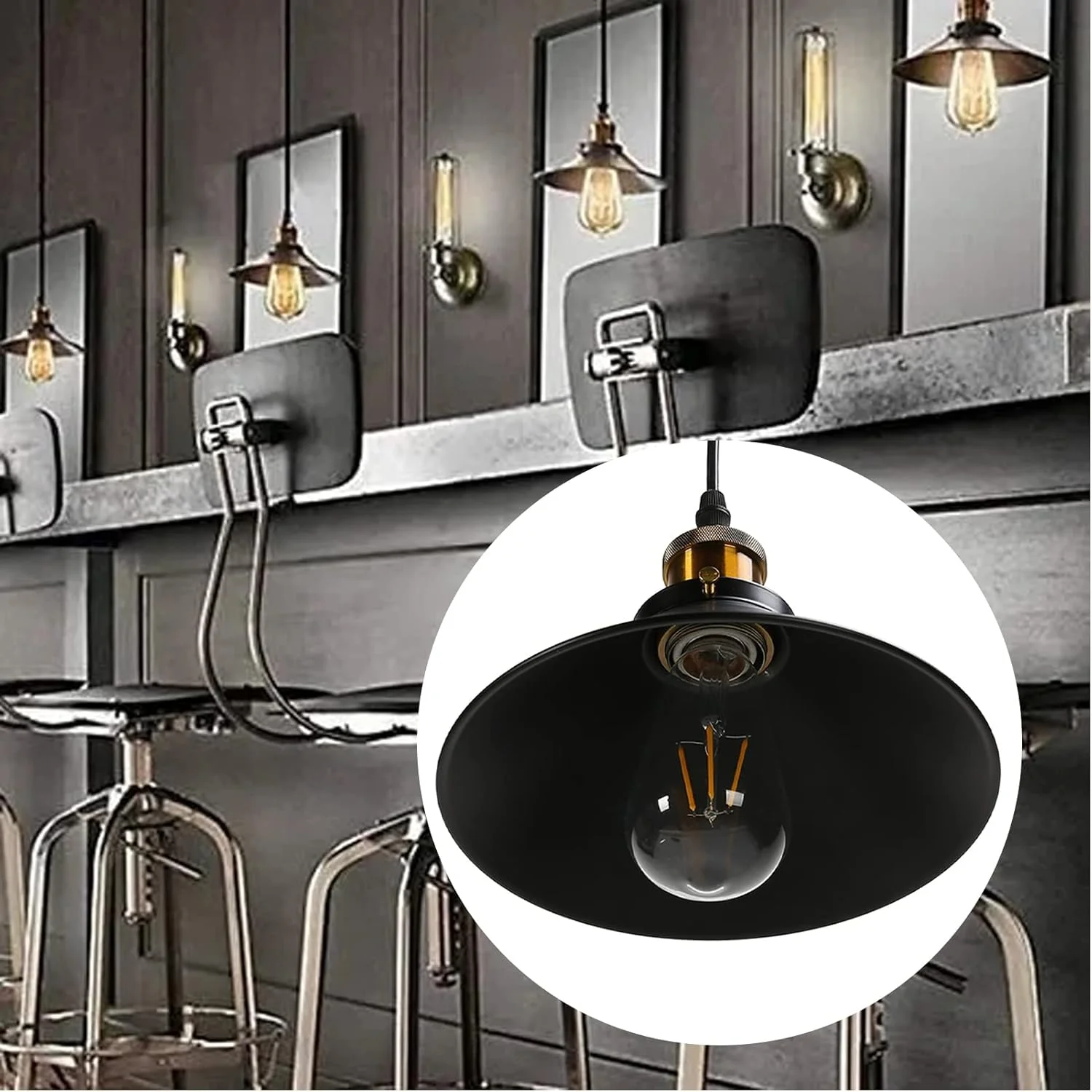 چراغ سقفی آهنی مشکی ViaGasaFamido، ست 3 عددی چراغ های سقفی، آویز روستایی، راهروی E27 آهنی فرفورژه برای اتاق غذاخوری و چراغ های میانی چراغ سقفی آهنی مشکی ViaGasaFamido، ست 3 عددی چراغ های سقفی، آویز روستایی، راهروی E27 آهنی فرفورژه برای اتاق غذاخوری و چراغ های میانی