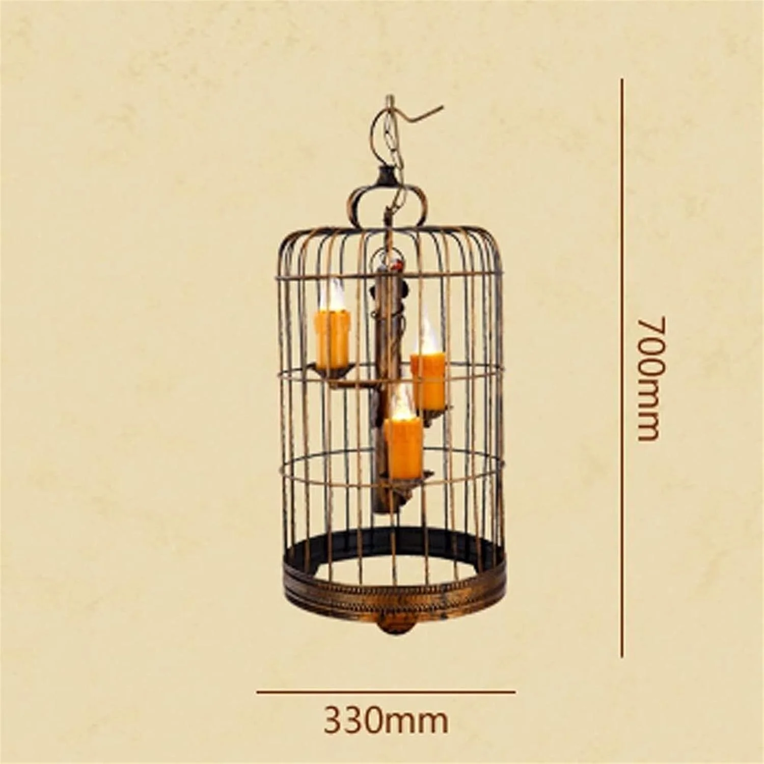لوستر سه شاخه اتاق نشیمن طرح وینتیج، قفس پرنده، روشنایی هنری، دکور اتاق، فلز آهن، سرپیچ E14، ادیسون، ویلا، بار، چراغ آویز، باغ، بالکن، ایوان، چراغ سقفی لوستر سه شاخه اتاق نشیمن طرح وینتیج، قفس پرنده، روشنایی هنری، دکور اتاق، فلز آهن، سرپیچ E14، ادیسون، ویلا، بار، چراغ آویز، باغ، بالکن، ایوان، چراغ سقفی