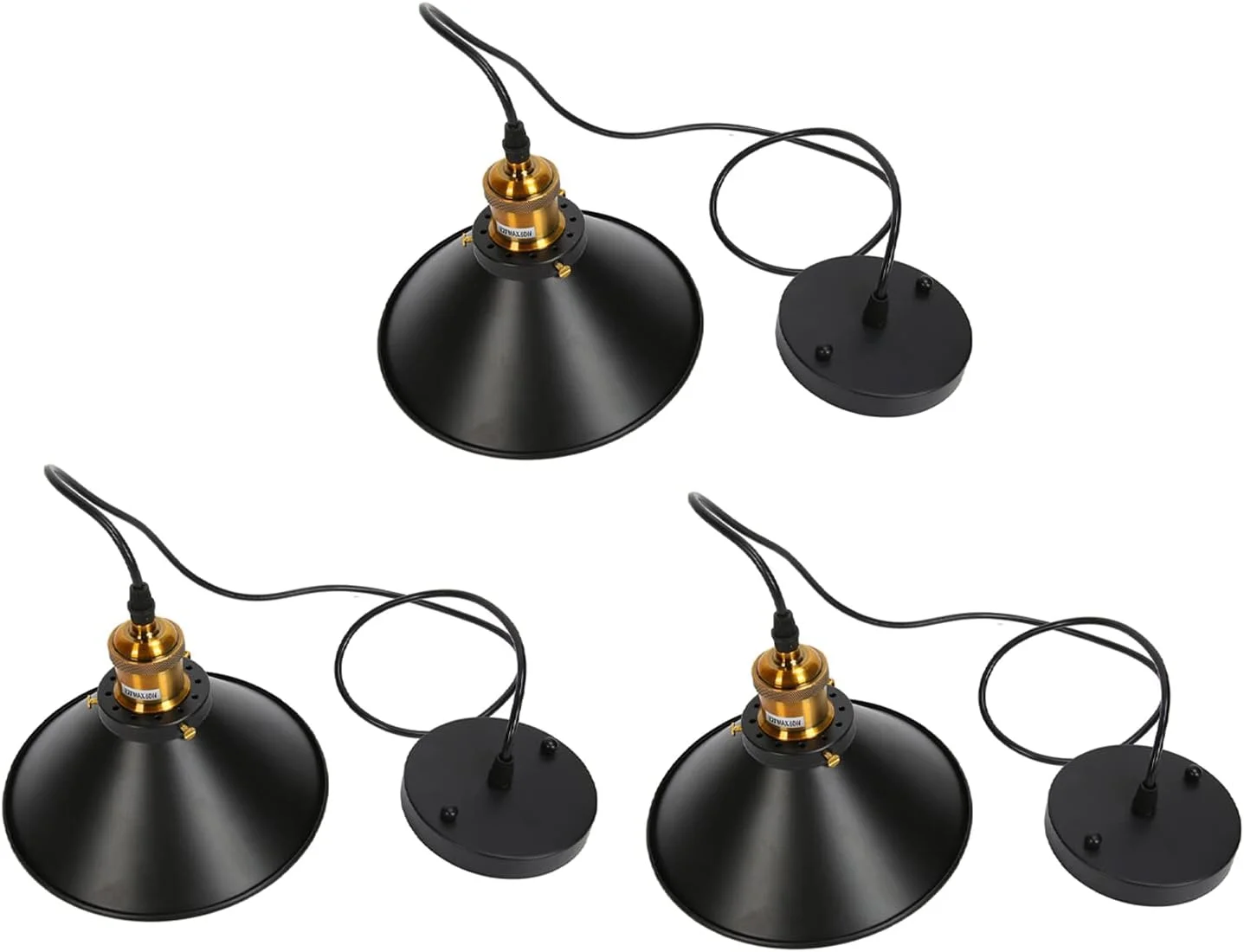 چراغ سقفی آهنی مشکی ViaGasaFamido، ست 3 عددی چراغ های سقفی، آویز روستایی، راهروی E27 آهنی فرفورژه برای اتاق غذاخوری و چراغ های میانی چراغ سقفی آهنی مشکی ViaGasaFamido، ست 3 عددی چراغ های سقفی، آویز روستایی، راهروی E27 آهنی فرفورژه برای اتاق غذاخوری و چراغ های میانی