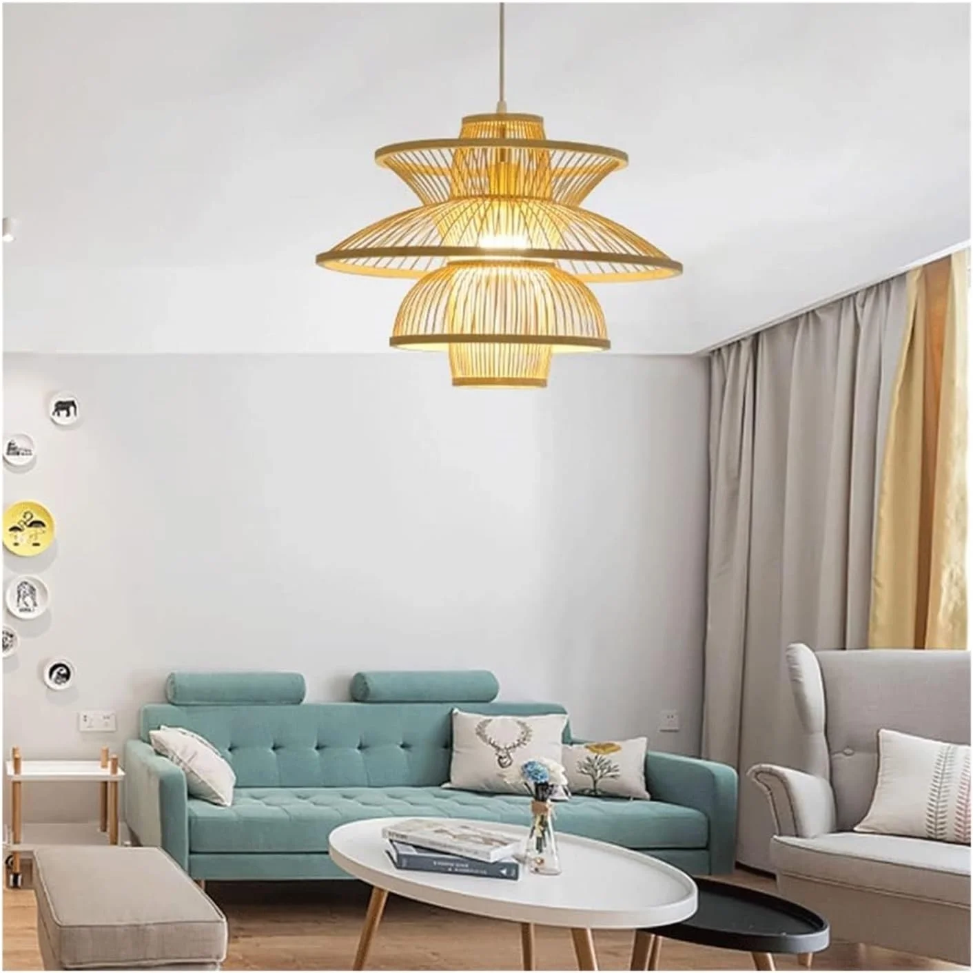 چراغ آویز به سبک وینتیج، آباژور حصیری طبیعی، سبد توخالی، لوستر بافت دست ساز، لوستر حصیری آویز ساحلی، لوازم روشنایی منزل، لوستر چراغ آویز به سبک وینتیج، آباژور حصیری طبیعی، سبد توخالی، لوستر بافت دست ساز، لوستر حصیری آویز ساحلی، لوازم روشنایی منزل، لوستر