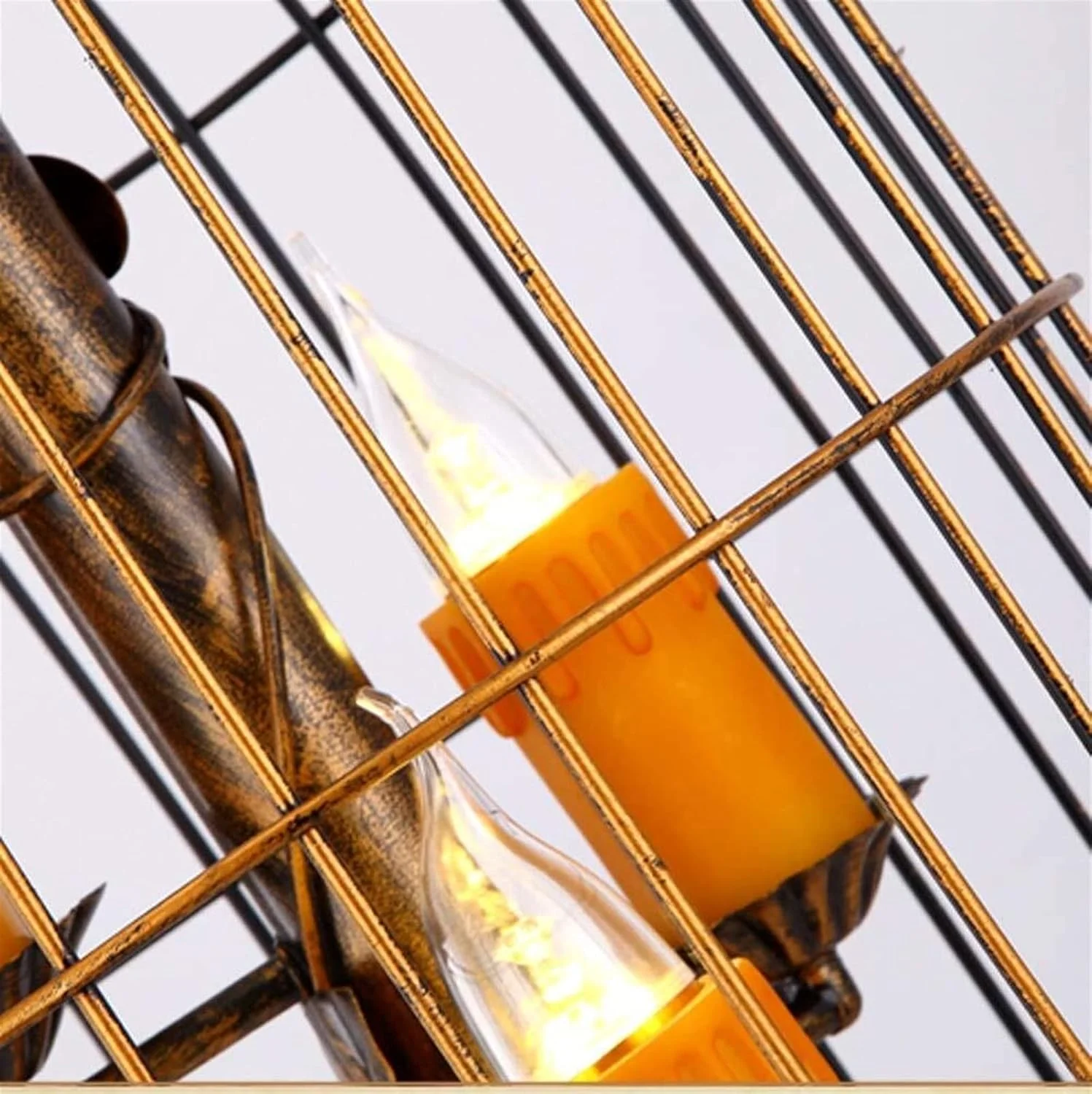 لوستر سه شاخه اتاق نشیمن طرح وینتیج، قفس پرنده، روشنایی هنری، دکور اتاق، فلز آهن، سرپیچ E14، ادیسون، ویلا، بار، چراغ آویز، باغ، بالکن، ایوان، چراغ سقفی لوستر سه شاخه اتاق نشیمن طرح وینتیج، قفس پرنده، روشنایی هنری، دکور اتاق، فلز آهن، سرپیچ E14، ادیسون، ویلا، بار، چراغ آویز، باغ، بالکن، ایوان، چراغ سقفی