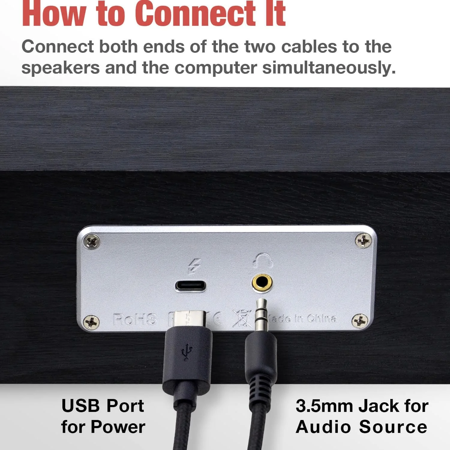 اسپیکرهای کامپیوتر MICA MICA PRODUCED، ساندبار سیمی کامپیوتر، مینی ساندبار چوبی، اسپیکرهای رایانه شخصی با تغذیه USB ورودی AUX و رایانه شخصی 3.5 میلی متری (ارتقا یافته)، مشکی (M30i) اسپیکرهای کامپیوتر MICA MICA PRODUCED، ساندبار سیمی کامپیوتر، مینی ساندبار چوبی، اسپیکرهای رایانه شخصی با تغذیه USB ورودی AUX و رایانه شخصی 3.5 میلی متری (ارتقا یافته)، مشکی (M30i)