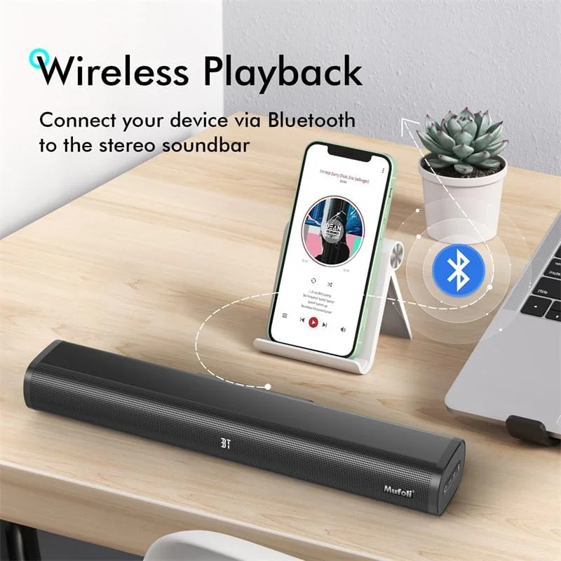 ساب ووفر 2.1 کاناله نوارهای صوتی تلویزیون 120 واتی برای تلویزیون، کامپیوتر، بازی، سیستم صوتی فراگیر، بلندگوهای نوار صوتی تلویزیون، سینمای خانگی با بلوتوث، HDMI، AUX، USB، اتصال OPT، 16 اینچ، MF604S ساب ووفر 2.1 کاناله نوارهای صوتی تلویزیون 120 واتی برای تلویزیون، کامپیوتر، بازی، سیستم صوتی فراگیر، بلندگوهای نوار صوتی تلویزیون، سینمای خانگی با بلوتوث، HDMI، AUX، USB، اتصال OPT، 16 اینچ، MF604S