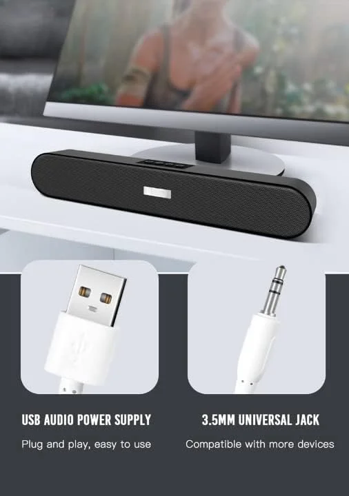 اسپیکر بلوتوثی F15 با اتصال بلوتوث 5.0، اسپیکر دسکتاپ با کیفیت صدای استریو HiFi سه بعدی، اسپیکر استریو گیمینگ برای فضای باز، داخلی، کامپیوتر (سفید) اسپیکر بلوتوثی F15 با اتصال بلوتوث 5.0، اسپیکر دسکتاپ با کیفیت صدای استریو HiFi سه بعدی، اسپیکر استریو گیمینگ برای فضای باز، داخلی، کامپیوتر (سفید)