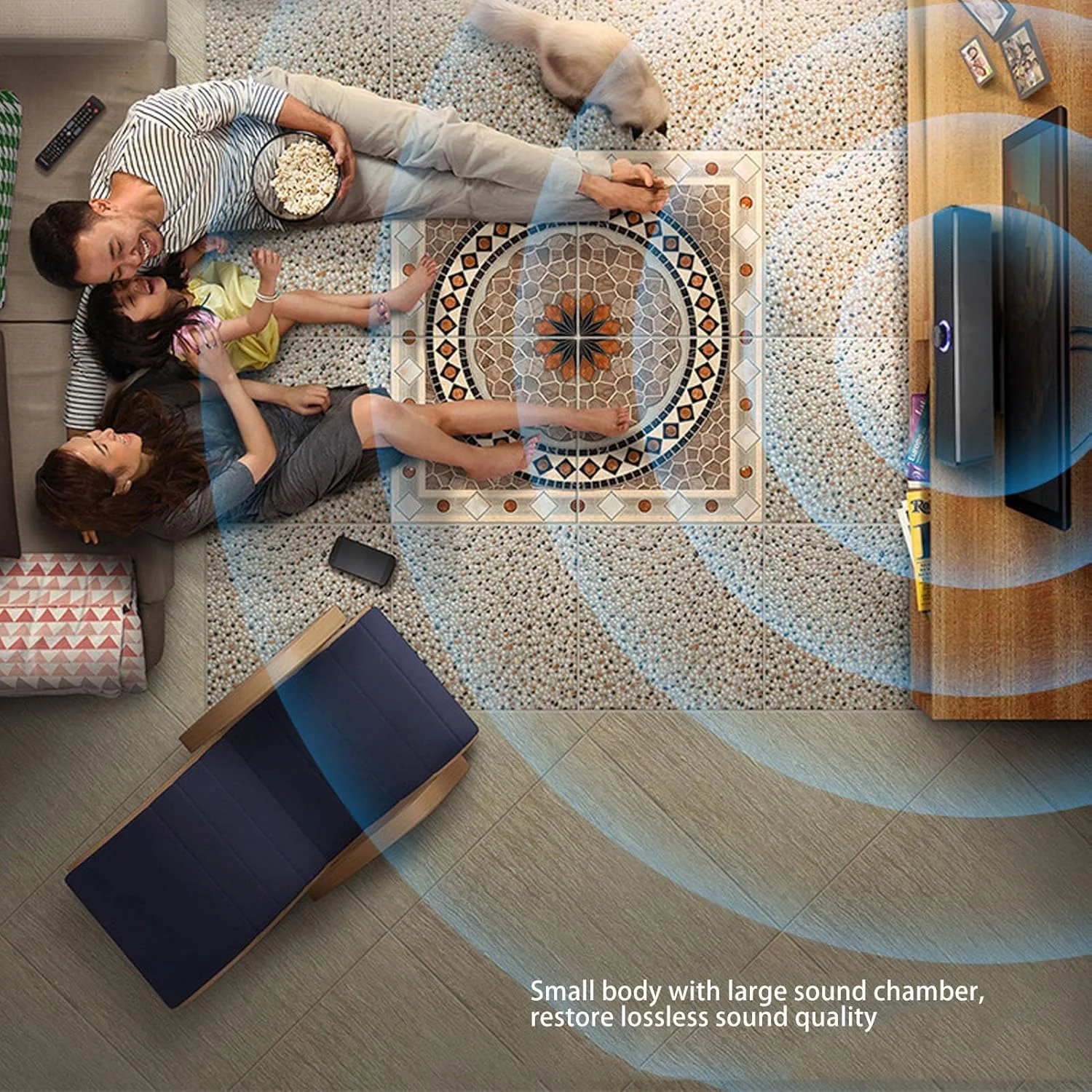 پلیستی ساندبار کامپیوتر بلوتوث 5.0، ساندبار استریو HiFi دسکتاپ، بلندگوی دوگانه پهن باند 6 واتی با پورت AUX برای گوشی هوشمند، کامپیوتر، لپ تاپ، بازی پلیستی ساندبار کامپیوتر بلوتوث 5.0، ساندبار استریو HiFi دسکتاپ، بلندگوی دوگانه پهن باند 6 واتی با پورت AUX برای گوشی هوشمند، کامپیوتر، لپ تاپ، بازی