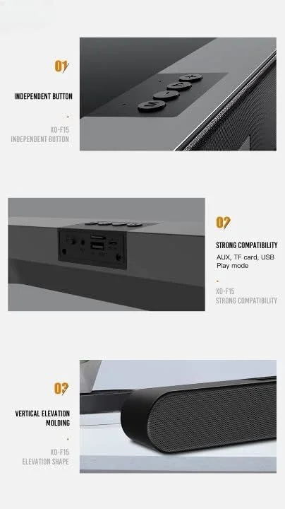 اسپیکر بلوتوثی F15 با اتصال بلوتوث 5.0، اسپیکر دسکتاپ با کیفیت صدای استریو HiFi سه بعدی، اسپیکر استریو گیمینگ برای فضای باز، داخلی، کامپیوتر (سفید) اسپیکر بلوتوثی F15 با اتصال بلوتوث 5.0، اسپیکر دسکتاپ با کیفیت صدای استریو HiFi سه بعدی، اسپیکر استریو گیمینگ برای فضای باز، داخلی، کامپیوتر (سفید)