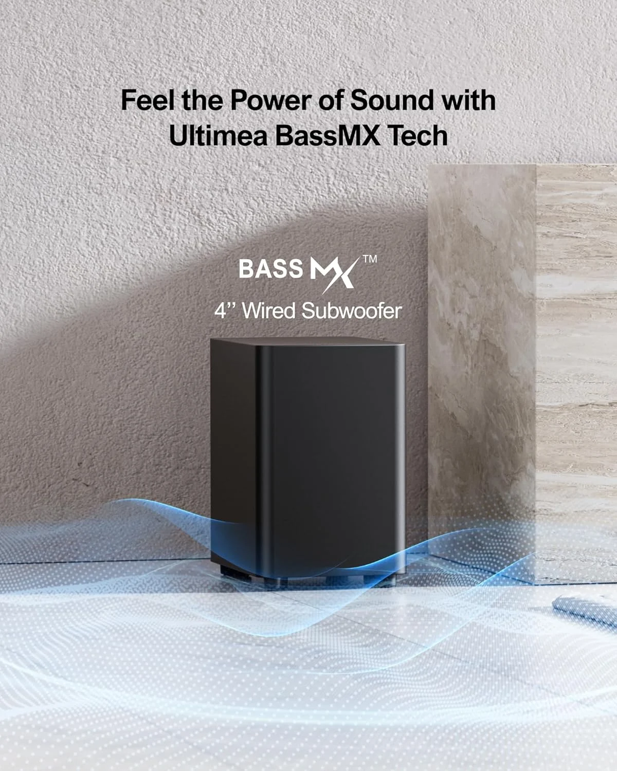 ساندبار 5.1 کاناله ULTIMEA با Dolby Atmos، سیستم صدای فراگیر برای تلویزیون، ساندبار برای تلویزیون هوشمند و سینمای خانگی، کنترل برنامه، ساندبار تلویزیون با ساب ووفر، 2 بلندگوی فراگیر، HDMI eARC، Aura A50 Pro ساندبار 5.1 کاناله ULTIMEA با Dolby Atmos، سیستم صدای فراگیر برای تلویزیون، ساندبار برای تلویزیون هوشمند و سینمای خانگی، کنترل برنامه، ساندبار تلویزیون با ساب ووفر، 2 بلندگوی فراگیر، HDMI eARC، Aura A50 Pro