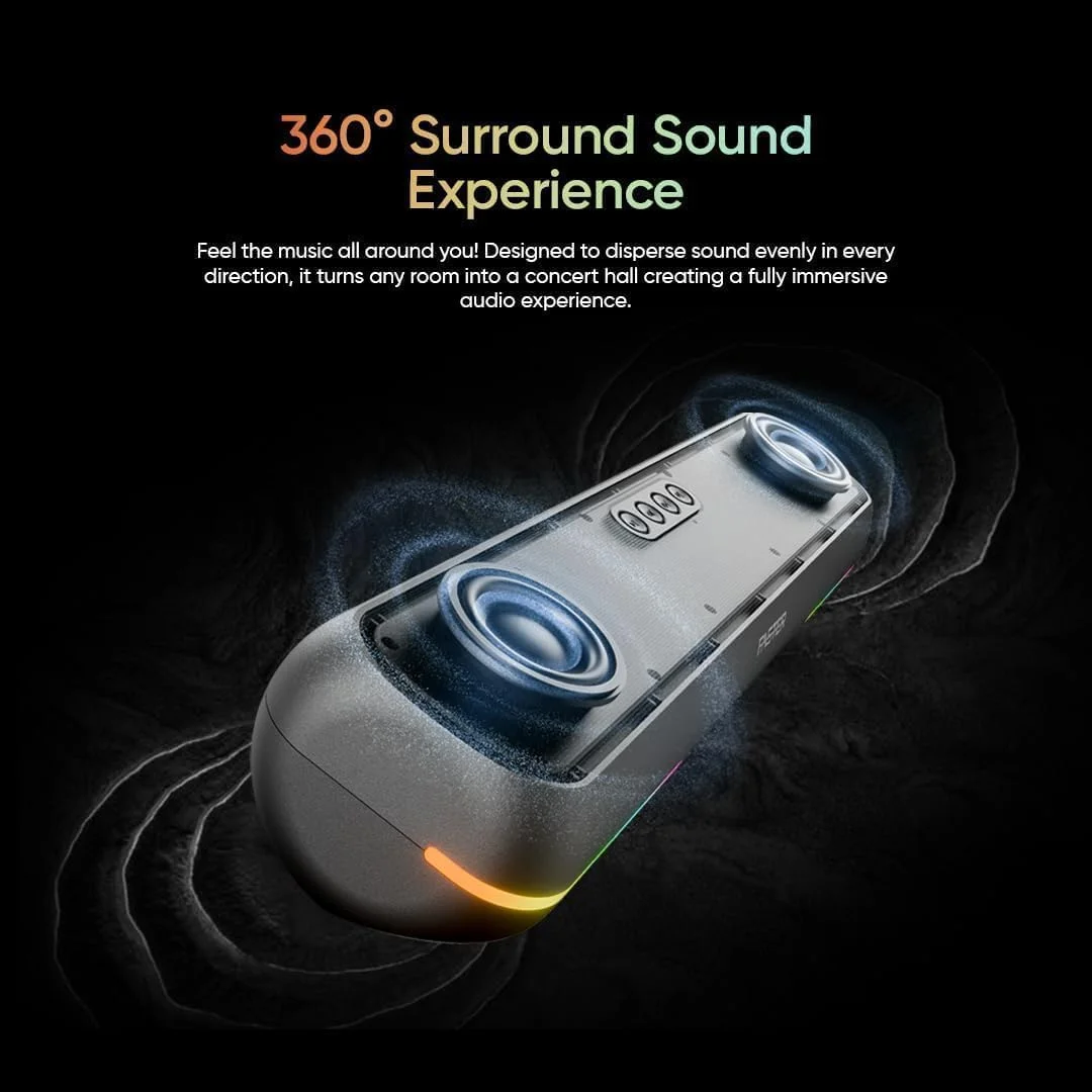 اسپیکر ساندبار بلوتوثی Faster Ryzo Z16 به همراه فلش مموری USB 3.1 با ظرفیت 64 گیگابایت - ساندبار قابل حمل 16 واتی با نورپردازی RGB، 5 ساعت پخش مداوم، TWS، تماس هندزفری، فلش مموری فلزی با انتقال سریع (آبی تیره) اسپیکر ساندبار بلوتوثی Faster Ryzo Z16 به همراه فلش مموری USB 3.1 با ظرفیت 64 گیگابایت - ساندبار قابل حمل 16 واتی با نورپردازی RGB، 5 ساعت پخش مداوم، TWS، تماس هندزفری، فلش مموری فلزی با انتقال سریع (آبی تیره)