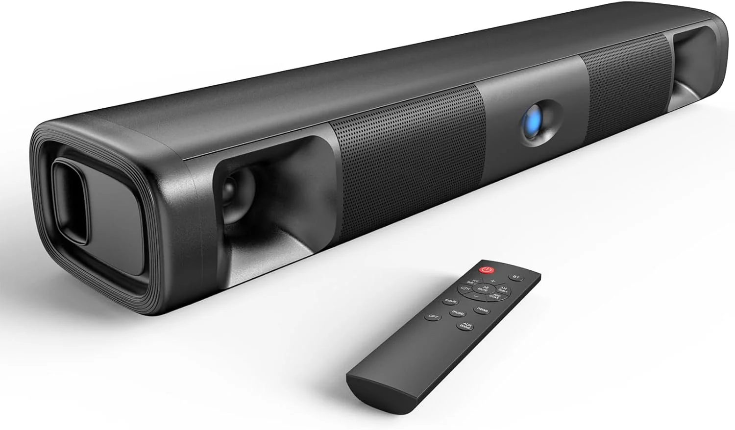 ساندبار تلویزیون هوشمند Saiyin، ساندبار بلوتوث 5.3 با توان 60 وات با درایورهای باس دوگانه و صدای شفاف، سیستم صدای فراگیر مجازی با TV-ARC/Optical/AUX برای تلویزیون/رایانه شخصی/بازی/پروژکتور، 17 اینچ، قابل نصب روی دیوار ساندبار تلویزیون هوشمند Saiyin، ساندبار بلوتوث 5.3 با توان 60 وات با درایورهای باس دوگانه و صدای شفاف، سیستم صدای فراگیر مجازی با TV-ARC/Optical/AUX برای تلویزیون/رایانه شخصی/بازی/پروژکتور، 17 اینچ، قابل نصب روی دیوار