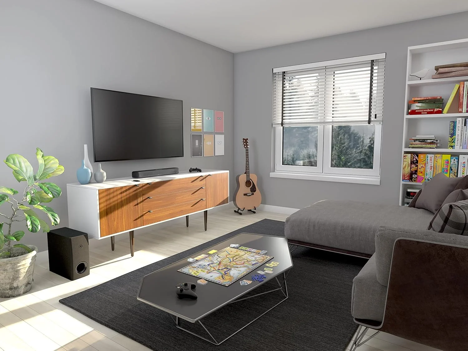 سیستم صوتی یاماها SR-C30A ساندبار جمع و جور با ساب ووفر بی سیم و بلوتوث، مشکی سیستم صوتی یاماها SR-C30A ساندبار جمع و جور با ساب ووفر بی سیم و بلوتوث، مشکی