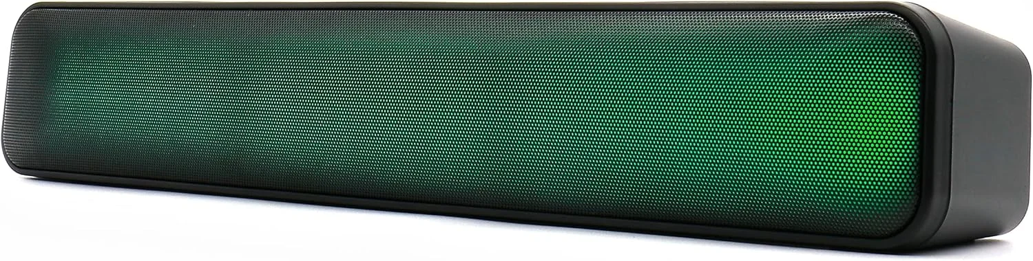 اسپیکر بلوتوثی وایرلس RGB Twisted Minds - باتری 2400 میلی آمپر - دارای 2 اسپیکر قدرتمند اختصاصی برای بیس عمیق و فراگیر - ساندبار موسیقی