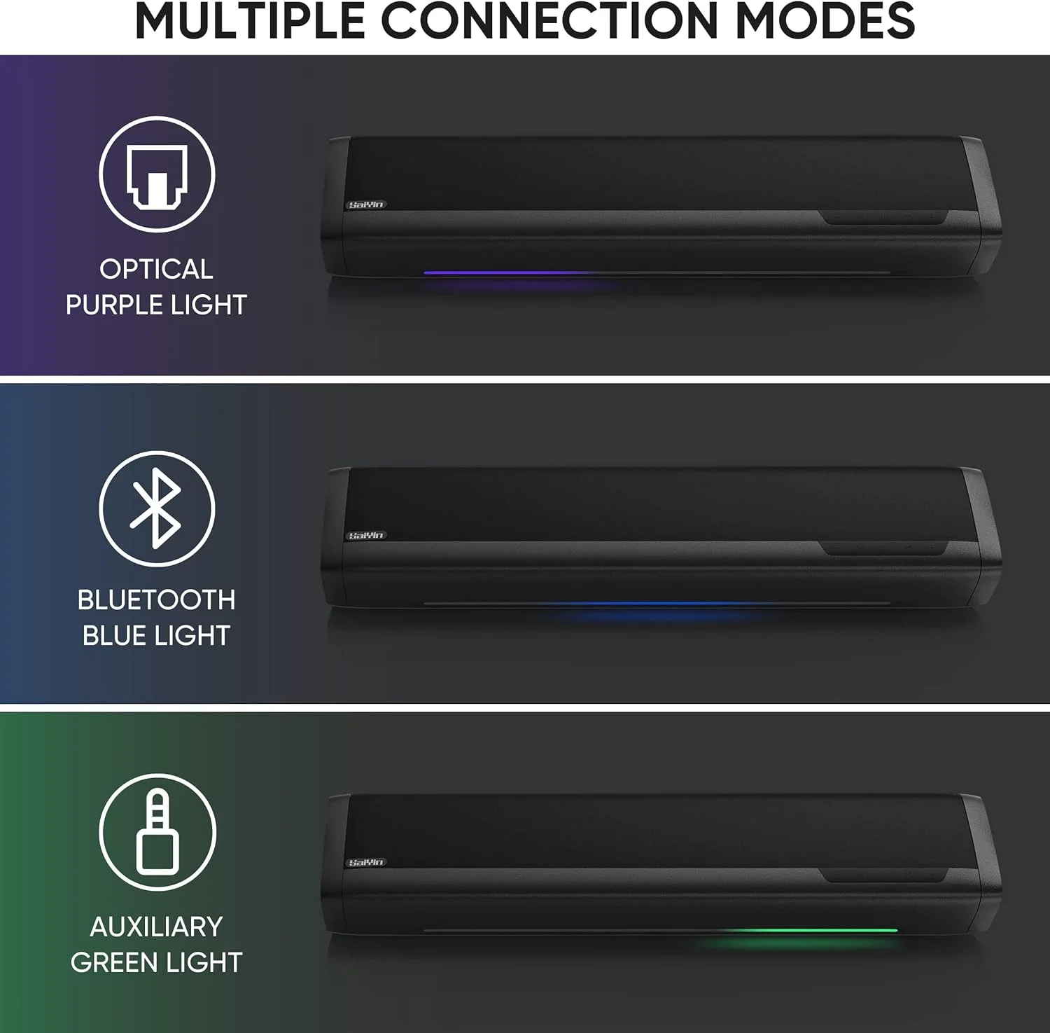 ساندبارهای تلویزیون سایین با ساب ووفر، سیستم صوتی فراگیر سینمای خانگی 2.1 کاناله با بیس عمیق، اسپیکر مانیتور کوچک، اتصال بلوتوث/AUX/اپتیکال، قابل نصب روی دیوار، 17 اینچ ساندبارهای تلویزیون سایین با ساب ووفر، سیستم صوتی فراگیر سینمای خانگی 2.1 کاناله با بیس عمیق، اسپیکر مانیتور کوچک، اتصال بلوتوث/AUX/اپتیکال، قابل نصب روی دیوار، 17 اینچ