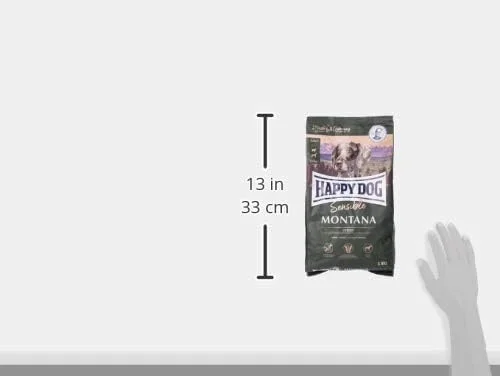 غذای خشک سگ هپی داگ سنسیبل مونتانا 1 کیلوگرمی