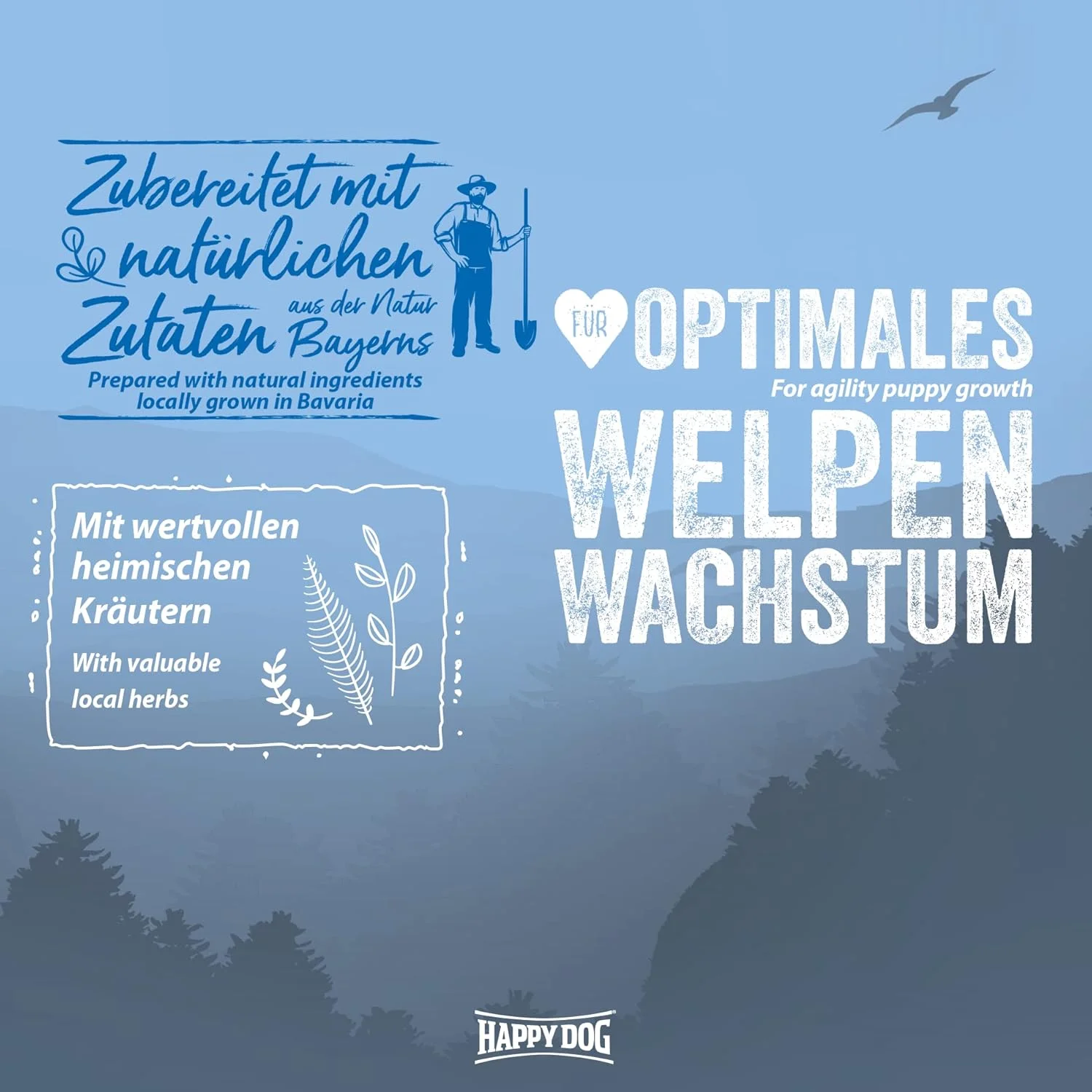 غذای خشک سگ هپی داگ NaturCroq Puppy Welpen - 4 کیلوگرم