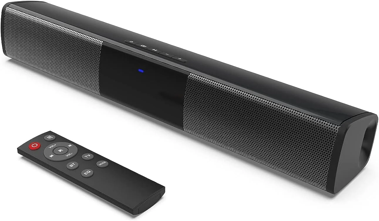 اسپیکر کوچک تلویزیون با بلوتوث، AUX، USB، اتصال میکرو SD، سیستم صوتی کوچک برای بلندگوهای تلویزیون/سینمای خانگی، بازی، پروژکتور اسپیکر کوچک تلویزیون با بلوتوث، AUX، USB، اتصال میکرو SD، سیستم صوتی کوچک برای بلندگوهای تلویزیون/سینمای خانگی، بازی، پروژکتور