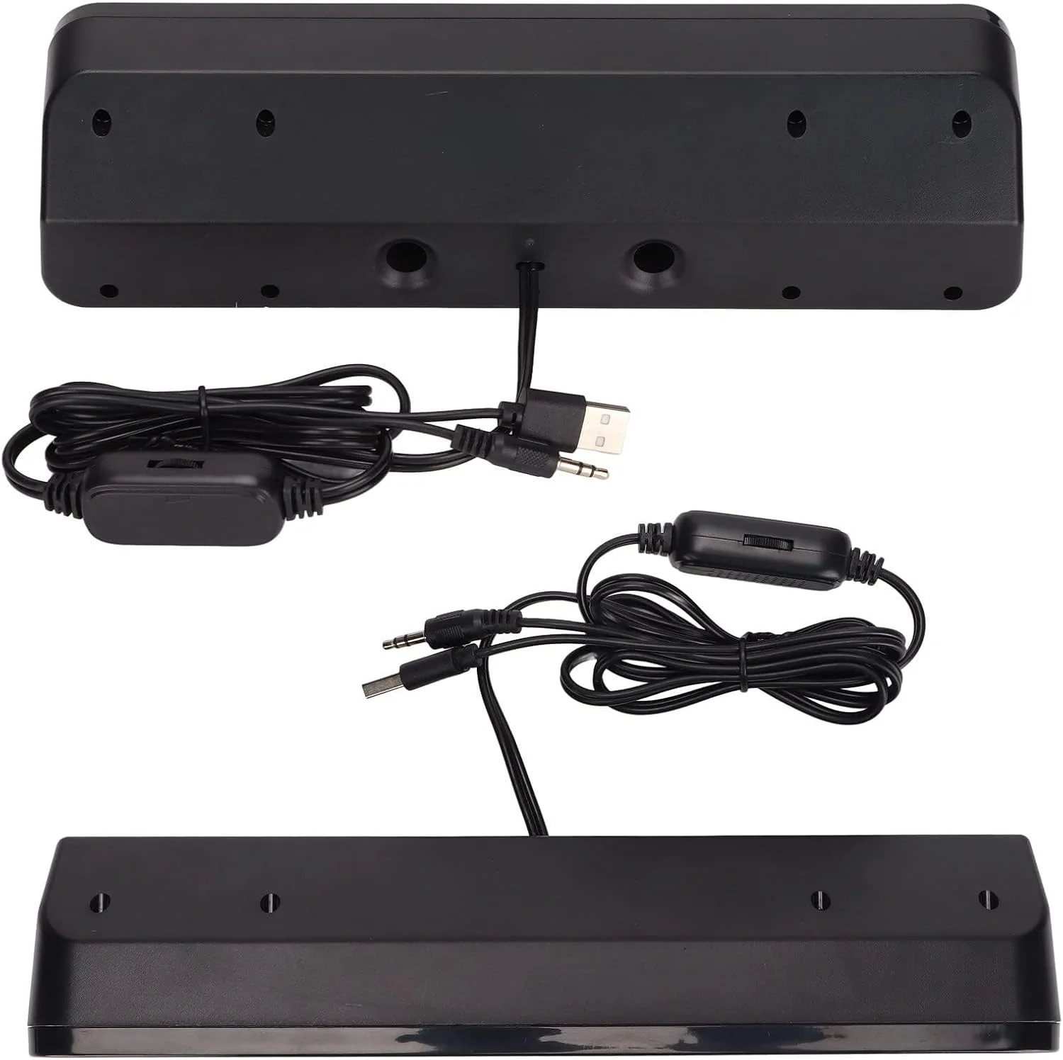 ساندبار سیمی Azonee، ساندبار تلویزیون با ساب ووفر، اسپیکر استریو 360 درجه HiFi USB، سیستم بلندگوی صدای فراگیر سینمای خانگی، برای پروژکتور بازی تلویزیون ساندبار سیمی Azonee، ساندبار تلویزیون با ساب ووفر، اسپیکر استریو 360 درجه HiFi USB، سیستم بلندگوی صدای فراگیر سینمای خانگی، برای پروژکتور بازی تلویزیون