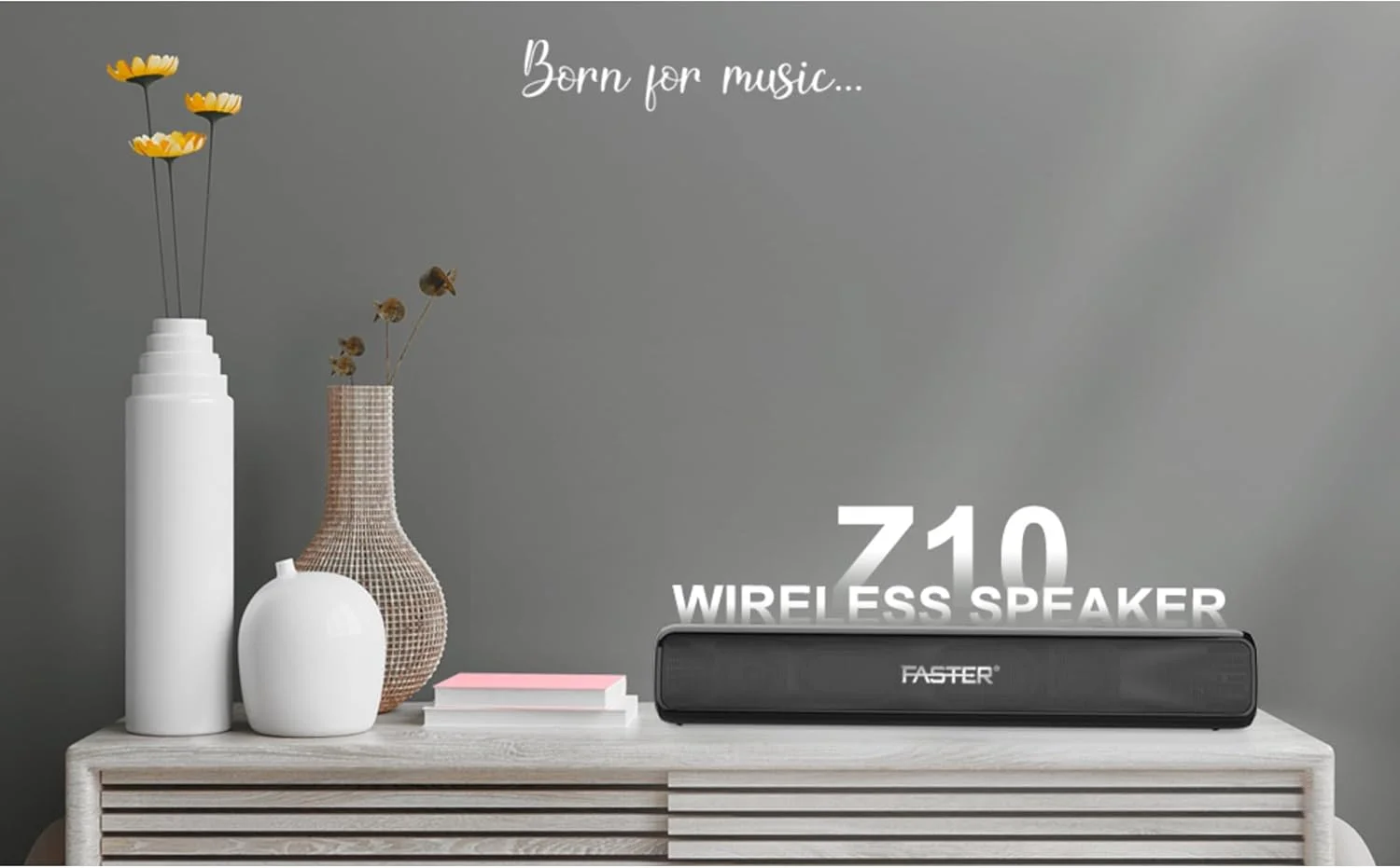 اسپیکر بلوتوثی Z10 فستر، خروجی 20 وات، سیستم سینمای خانگی قابل حمل با AUX/USB - باتری 3600 میلی آمپر ساعتی، 4-5 ساعت پخش - اسپیکر بلوتوثی قابل حمل با صدای عالی برای مهمانی، فیلم، بازی، کامپیوتر و تلویزیون