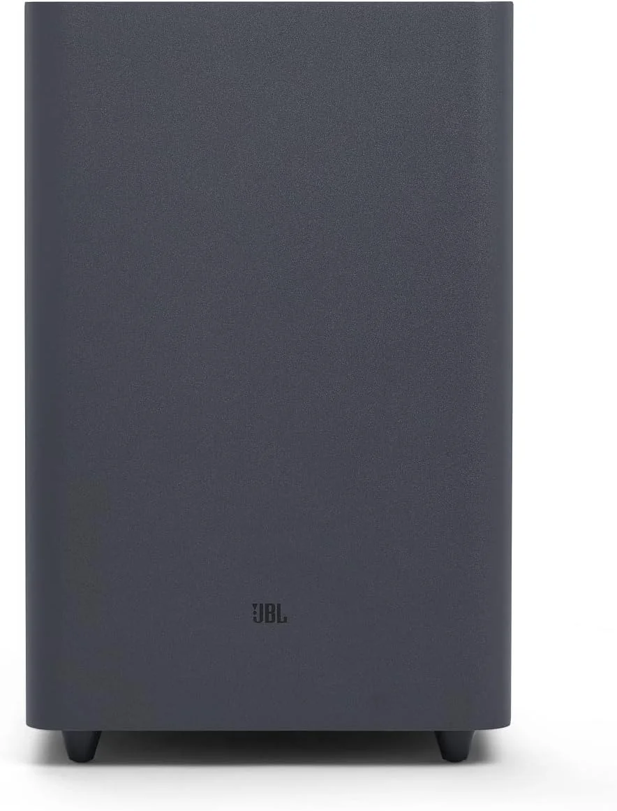 JBL Bar 2.1 Deep Bass (MK2) ساندبار 2.1 کاناله با ساب ووفر بی سیم، توان خروجی 300 وات، صدای فراگیر، Dolby داخلی، پخش بلوتوث، اتصال HDMI/Optical - مشکی، JBLBAR21DBM2BLKUK