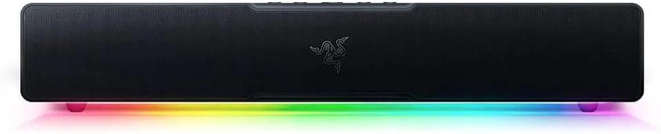 ریزر Leviathan V2 X: ساندبار کامپیوتر با درایورهای Full-Range - طراحی جمع و جور - Chroma RGB - USB Type C برای انتقال صدا و برق - بلوتوث 5.0 برای کامپیوتر، لپ تاپ، تلفن های هوشمند، تبلت ها و نینتندو سوییچ ریزر Leviathan V2 X: ساندبار کامپیوتر با درایورهای Full-Range - طراحی جمع و جور - Chroma RGB - USB Type C برای انتقال صدا و برق - بلوتوث 5.0 برای کامپیوتر، لپ تاپ، تلفن های هوشمند، تبلت ها و نینتندو سوییچ