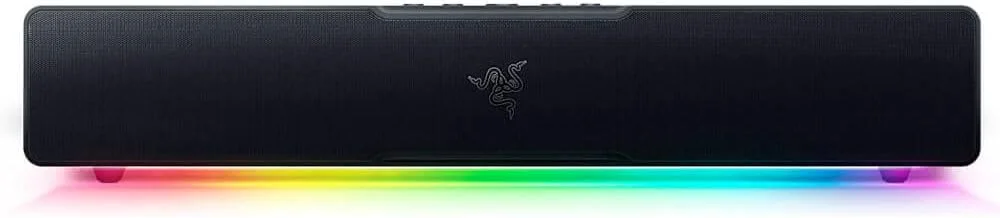 ریزر Leviathan V2 X: ساندبار کامپیوتر با درایورهای Full-Range - طراحی جمع و جور - Chroma RGB - USB Type C برای انتقال صدا و برق - بلوتوث 5.0 برای کامپیوتر، لپ تاپ، تلفن های هوشمند، تبلت ها و نینتندو سوییچ ریزر Leviathan V2 X: ساندبار کامپیوتر با درایورهای Full-Range - طراحی جمع و جور - Chroma RGB - USB Type C برای انتقال صدا و برق - بلوتوث 5.0 برای کامپیوتر، لپ تاپ، تلفن های هوشمند، تبلت ها و نینتندو سوییچ