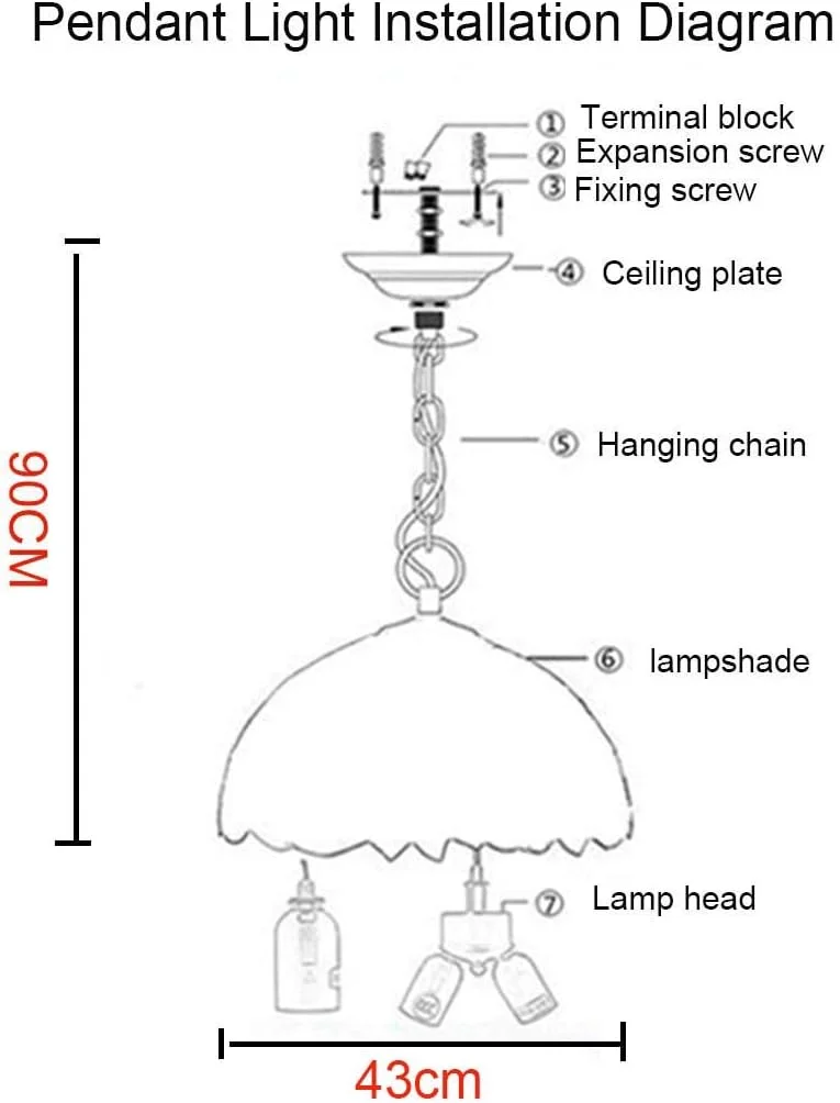 چراغ آویز سقفی طرح انگور رترو تیفانی با شیشه رنگی، سایه 17 اینچی مناسب برای اتاق ناهارخوری، جزیره آشپزخانه، نورپردازی آویز هنری، E27، 40 وات چراغ آویز سقفی طرح انگور رترو تیفانی با شیشه رنگی، سایه 17 اینچی مناسب برای اتاق ناهارخوری، جزیره آشپزخانه، نورپردازی آویز هنری، E27، 40 وات