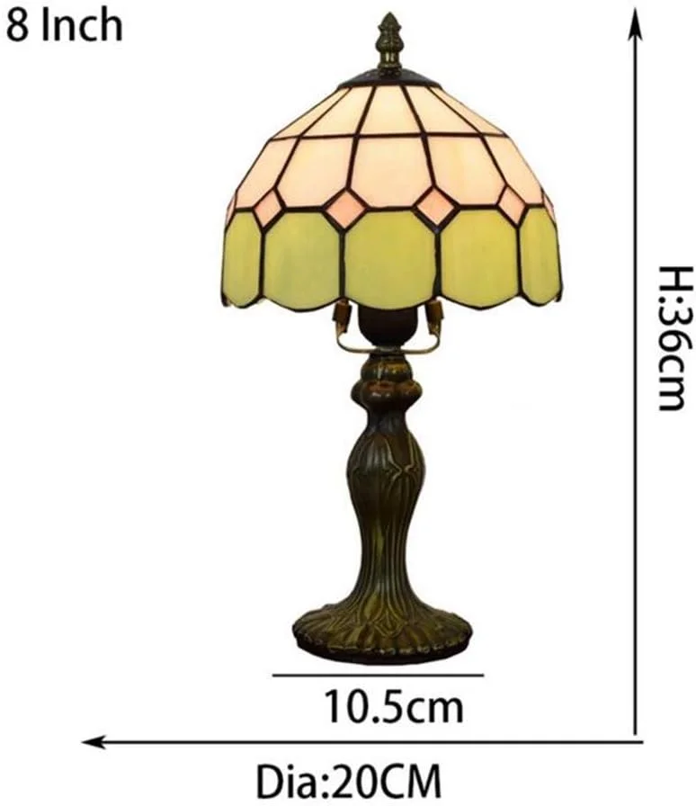 چراغ رومیزی به سبک تیفانی، چراغ مطالعه سبز 8 اینچی، چراغ رومیزی شیشه ای رنگی مناسب اتاق نشیمن، اتاق خواب، میز کار، رستوران، اتاق مطالعه، اتاق کودک، کلوپ، هتل، چراغ کنار تخت، قطر 20 سانتی متر چراغ رومیزی به سبک تیفانی، چراغ مطالعه سبز 8 اینچی، چراغ رومیزی شیشه ای رنگی مناسب اتاق نشیمن، اتاق خواب، میز کار، رستوران، اتاق مطالعه، اتاق کودک، کلوپ، هتل، چراغ کنار تخت، قطر 20 سانتی متر