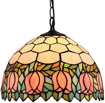 لوستر آویز تیفانی 30 سانتی متری، لوستر وینتیج، چراغ آویز شیشه ای رنگی برای اتاق خواب، اتاق مطالعه، اتاق غذاخوری، اتاق نشیمن، هتل، بار، کلوپ سطح بالا لوستر آویز تیفانی 30 سانتی متری، لوستر وینتیج، چراغ آویز شیشه ای رنگی برای اتاق خواب، اتاق مطالعه، اتاق غذاخوری، اتاق نشیمن، هتل، بار، کلوپ سطح بالا