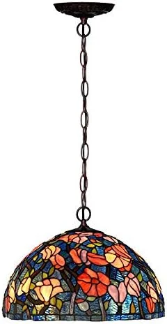 لوستر آشپزخانه تیفانی، ارتفاع 101.6 سانتی متر، عرض 40.6 سانتی متر، چراغ های سقفی بزرگ تیفانی، لوسترهای آویز به سبک تیفانی، لوستر آویز به سبک تیفانی لوستر آشپزخانه تیفانی، ارتفاع 101.6 سانتی متر، عرض 40.6 سانتی متر، چراغ های سقفی بزرگ تیفانی، لوسترهای آویز به سبک تیفانی، لوستر آویز به سبک تیفانی