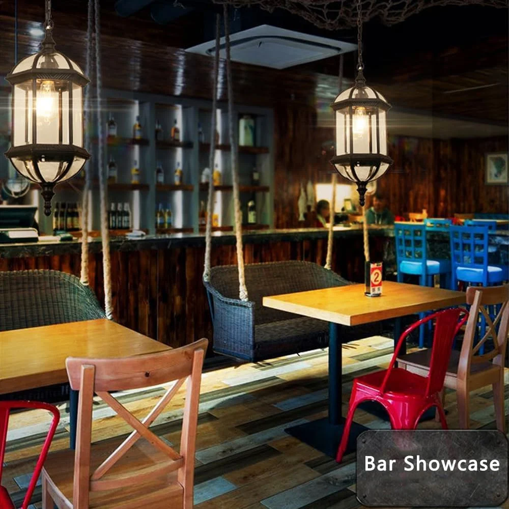 لوستر بزرگ فضای باز TCHAUSGZZD برای ایوان، نصب سقفی، برنزی عتیقه، ضد آب، چراغ آویز بیرونی، درب ورودی، خانه روستایی، چراغ آویز مشکی فانوسی برای آلاچیق، باغ، بالکن بیرونی (مشکی) لوستر بزرگ فضای باز TCHAUSGZZD برای ایوان، نصب سقفی، برنزی عتیقه، ضد آب، چراغ آویز بیرونی، درب ورودی، خانه روستایی، چراغ آویز مشکی فانوسی برای آلاچیق، باغ، بالکن بیرونی (مشکی)