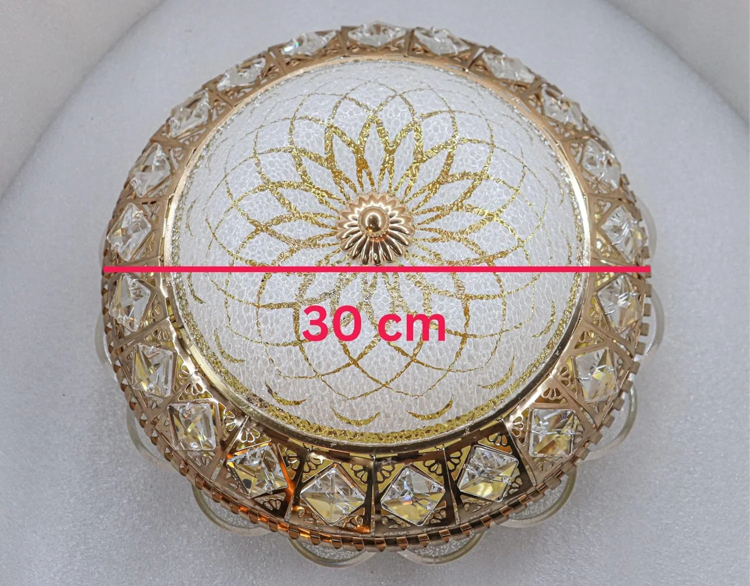 لوستر گرد Swanart برای اتاق نشیمن، چراغ سقفی کریستالی مدرن (چند رنگ) (طرح 1) لوستر گرد Swanart برای اتاق نشیمن، چراغ سقفی کریستالی مدرن (چند رنگ) (طرح 1)