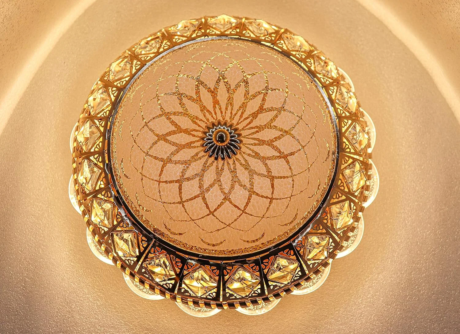 لوستر گرد Swanart برای اتاق نشیمن، چراغ سقفی کریستالی مدرن (چند رنگ) (طرح 1) لوستر گرد Swanart برای اتاق نشیمن، چراغ سقفی کریستالی مدرن (چند رنگ) (طرح 1)