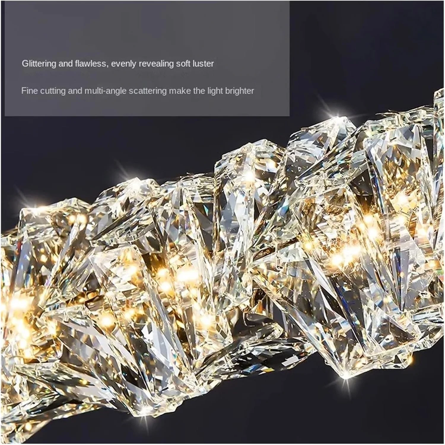 لوستر کریستالی مستطیلی شکل رستورانی، میز بار مدرن، لوکس، طراحی اتاق ناهارخوری بلند، کریستال مدرن، دکور نقره ای - 150 سانتی متر