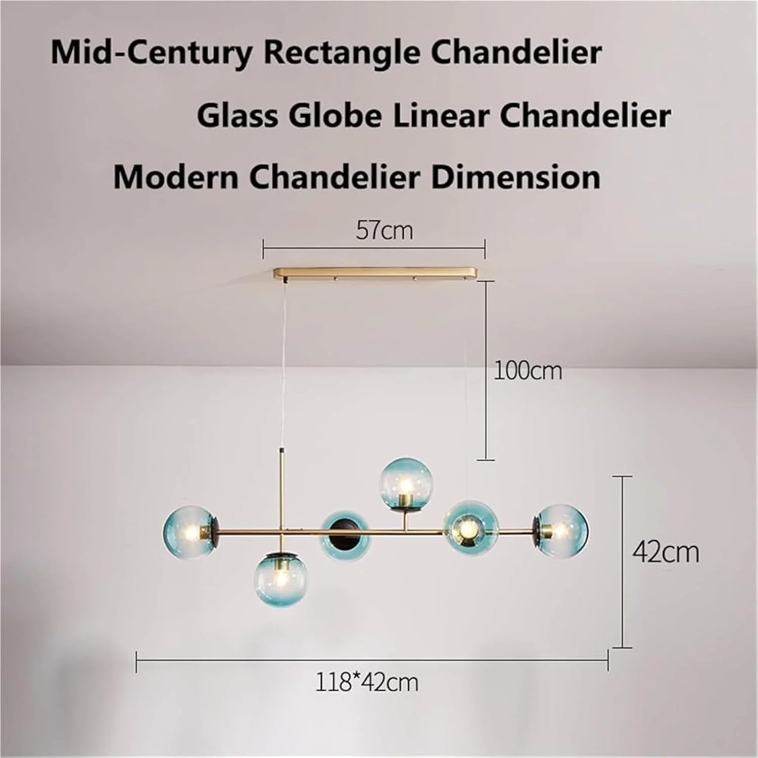 چراغ آویز مدرن، لوستر مستطیلی وینتج اواسط قرن، روشنایی خطی جزیره آشپزخانه به سبک خانه روستایی چراغ آویز مدرن، لوستر مستطیلی وینتج اواسط قرن، روشنایی خطی جزیره آشپزخانه به سبک خانه روستایی